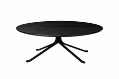 Blink sofabord Ø108 cm, onyx eg fra Stellar Works