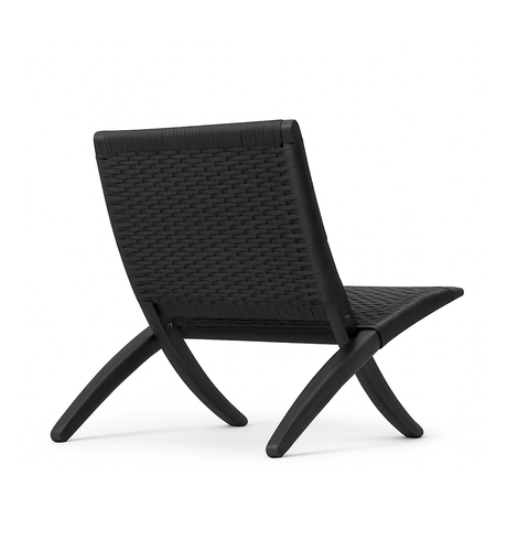 Cuba Stol - sort/sort fra Carl Hansen & Søn - 4 - Jacobsen Plus
