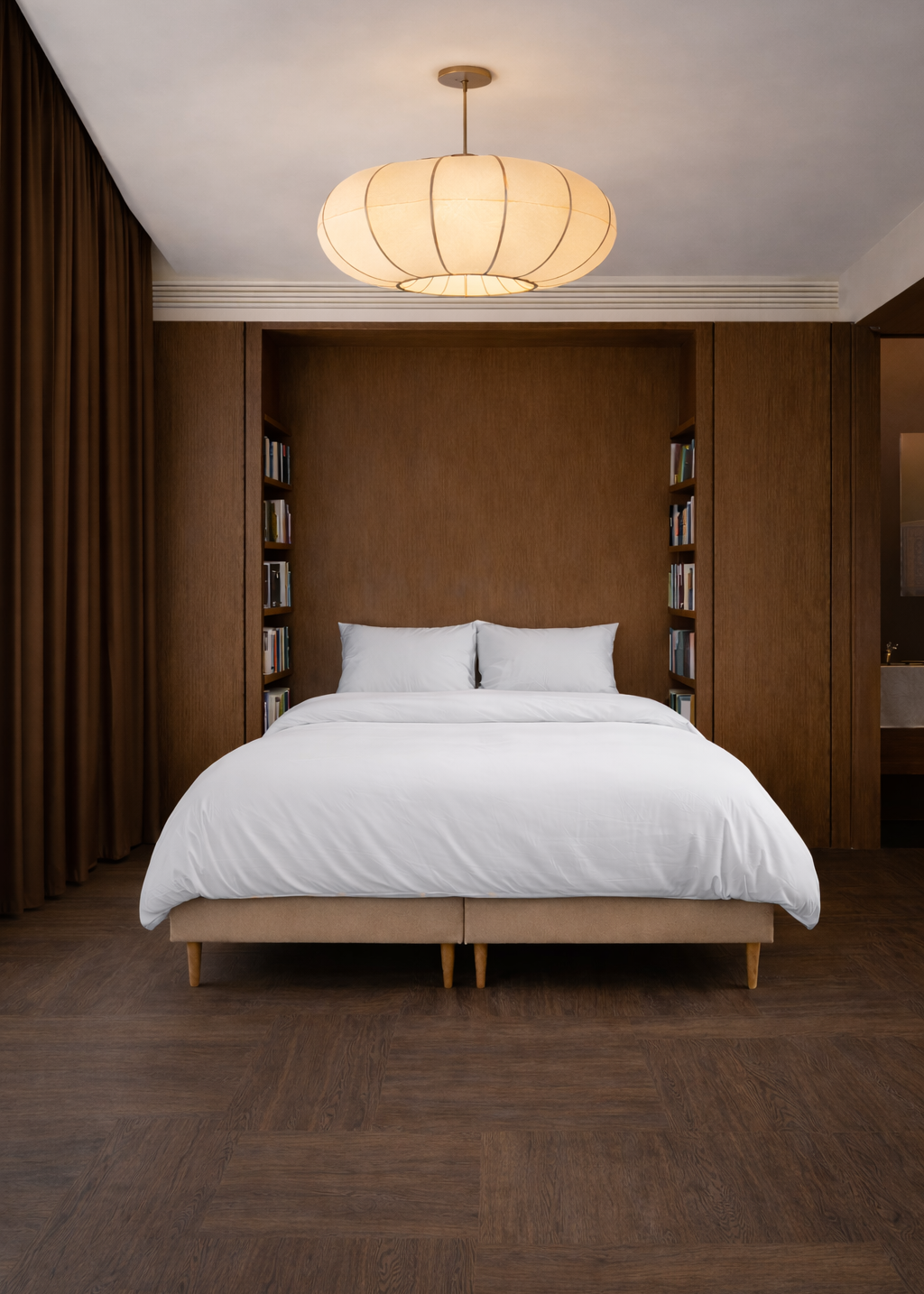 Jacobsen Plus Beds – Classic Box seng, Sand