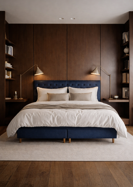 Jacobsen Plus Beds – Kontinental seng, Blå - 2 - Jacobsen Plus