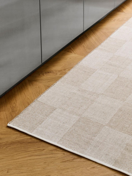 Check Rug, 200 x 300 cm fra Hay - Black - Jacobsen Plus