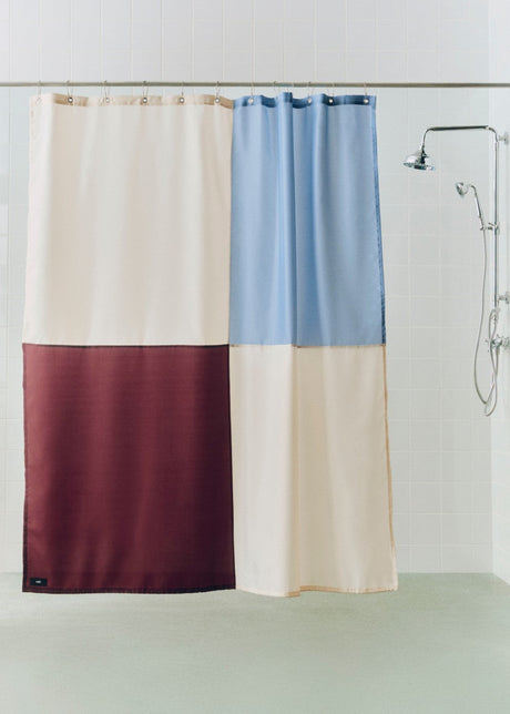Check badeforhæng fra Hay - Burgundy - Jacobsen Plus
