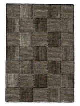 Chess Tæppe fra Linie Design - Black / 140 x 200 cm - Jacobsen Plus