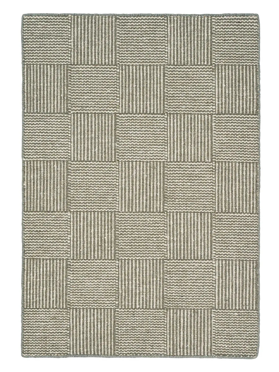 Chess Tæppe fra Linie Design - Moss / 140 x 200 cm - Jacobsen Plus