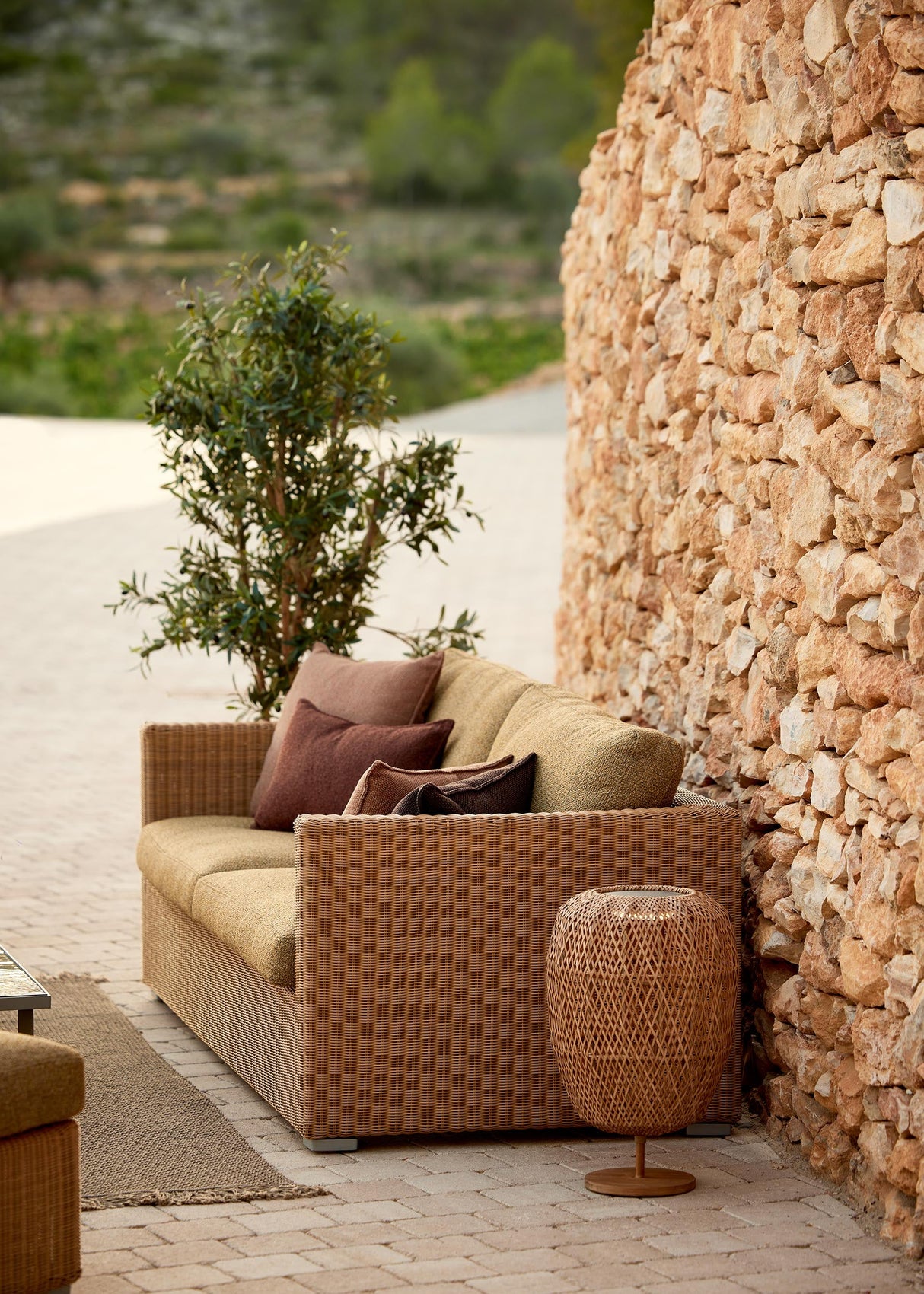 Chester 3-pers Loungesofa fra Cane-line - 2 - Jacobsen Plus
