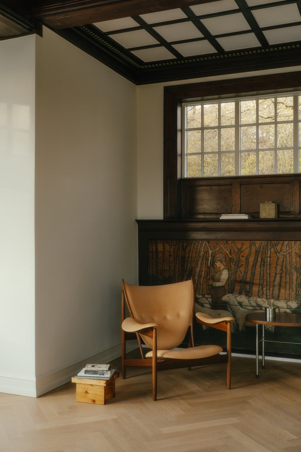 Høvdingestol, eg olie af Finn Juhl - 2 - Jacobsen Plus