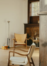 Høvdingestol, eg olie af Finn Juhl - 1 - Jacobsen Plus