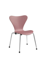 3177 Barnestol, Serie 7 af Arne Jacobsen - Wild Rose / Krom - Jacobsen Plus