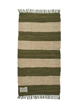 Chindi tæppe, 60x120 cm fra Bongusta - Army Beige - Jacobsen Plus