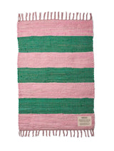 Chindi tæppe, 60x90 cm fra Bongusta - Pink & Grass - Jacobsen Plus