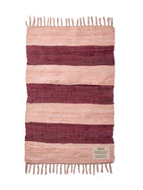 Chindi tæppe, 60x90 cm fra Bongusta - Wine & Peach - Jacobsen Plus