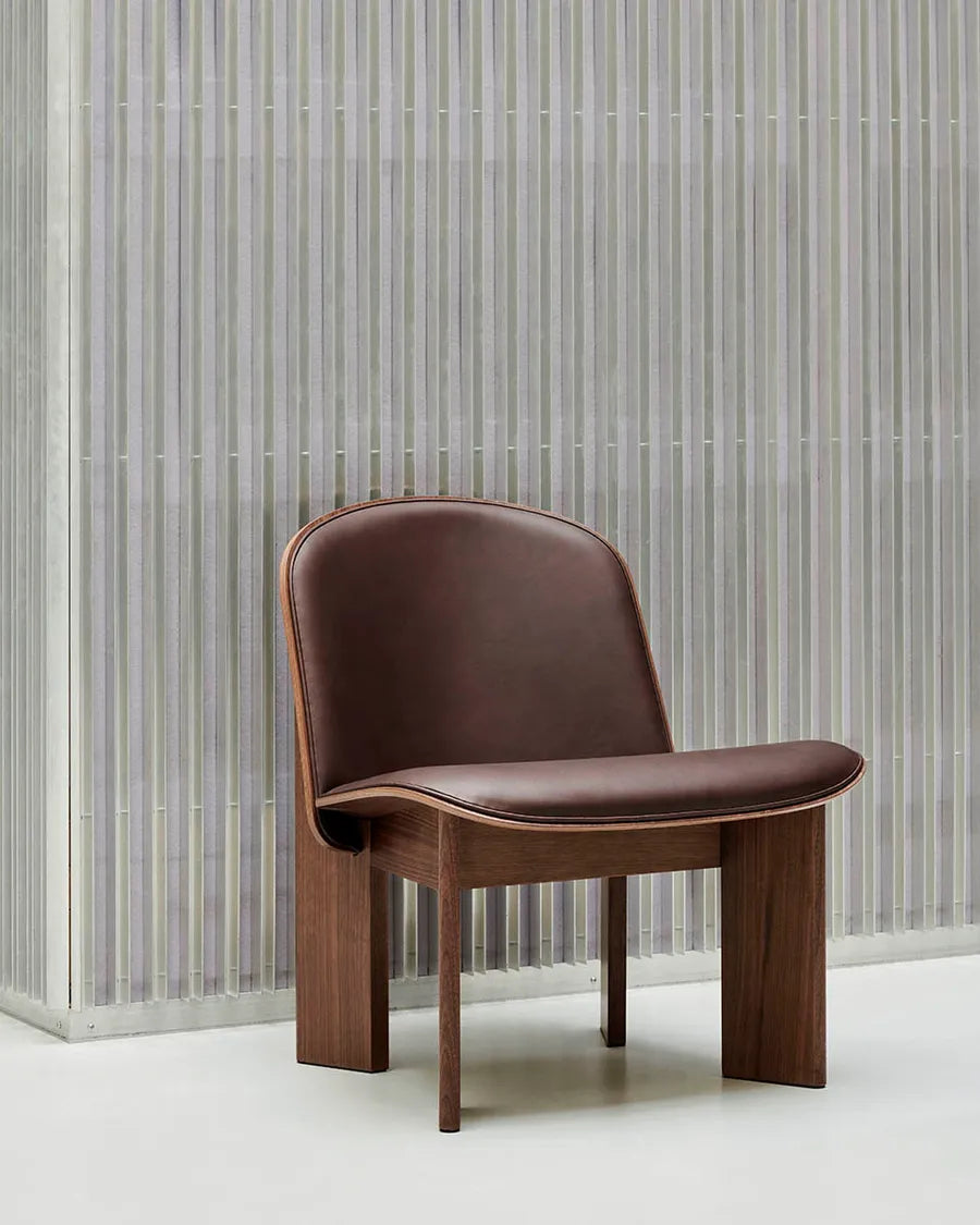 Chisel Lounge Chair m/polstring fra Hay