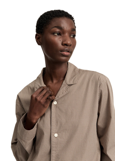 Classic Pyjamas Check – Mix Fossil fra Aiayu - XS - Jacobsen Plus