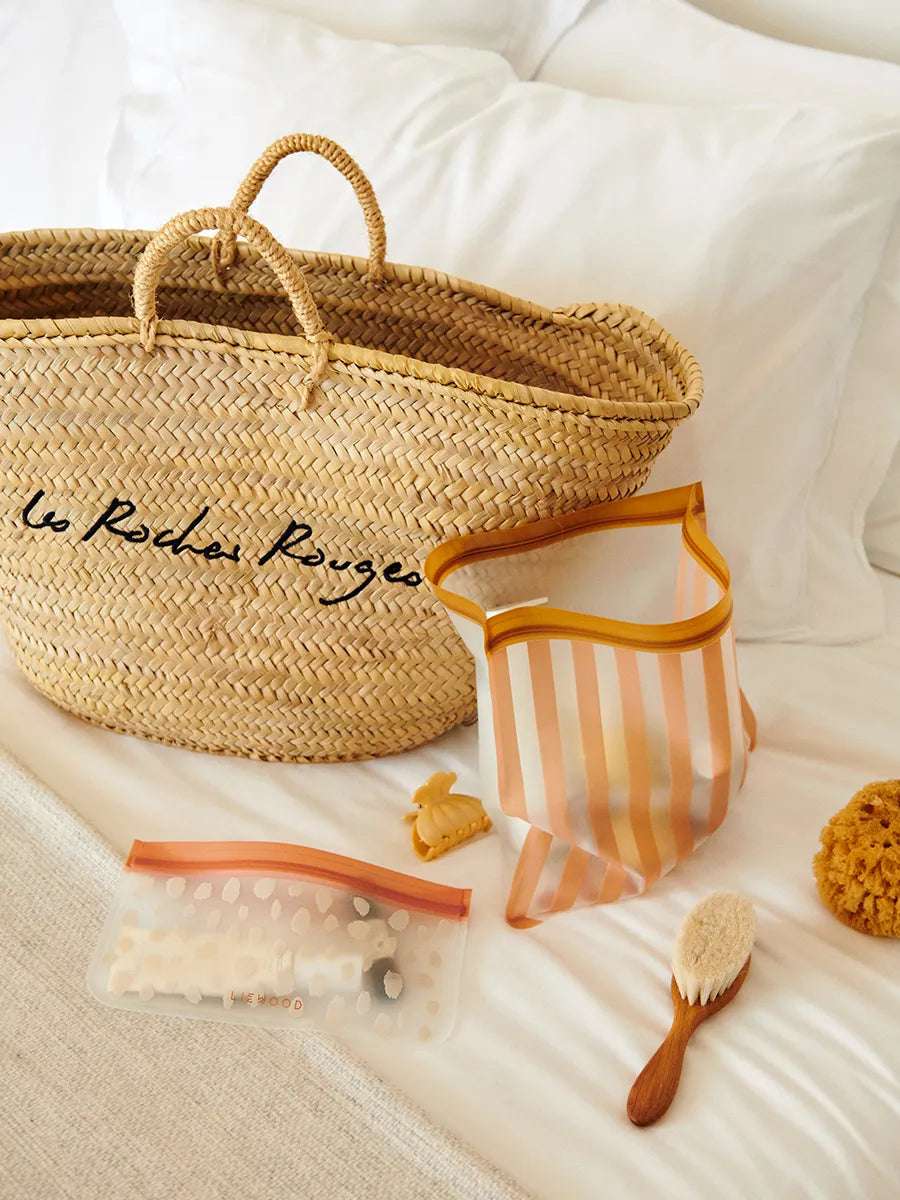 Clive Travelbag 4-pack, peach/sea shell fra Liewood