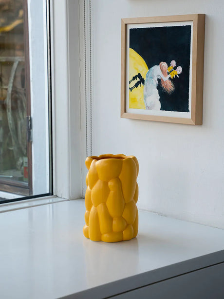 Cloud Vase, freesia yellow fra raawii - Small - Jacobsen Plus