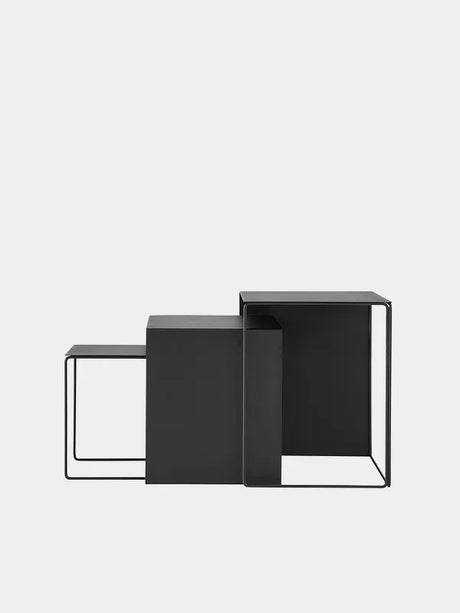 Cluster tables fra Ferm Living - Black - Jacobsen Plus