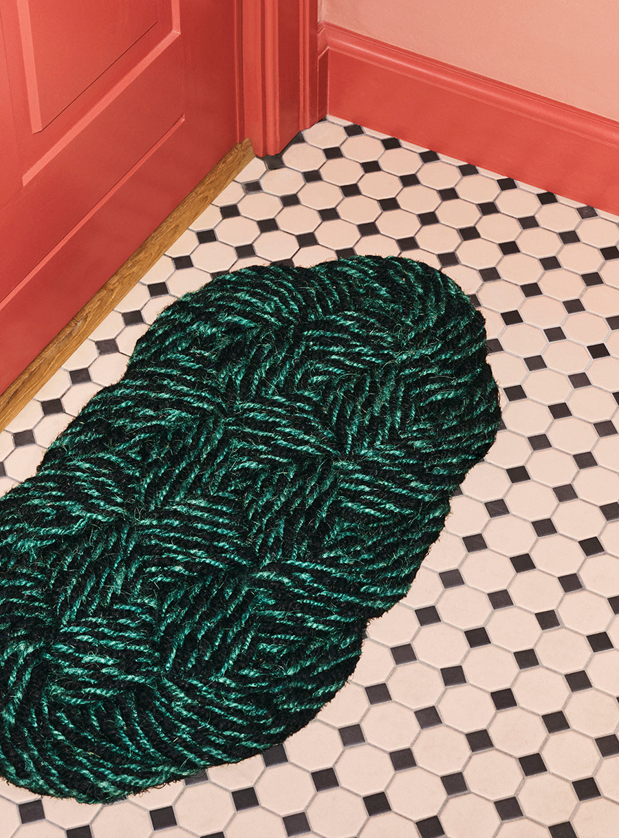 Coco Door Mat, Swirl fra Hay - 3 - Jacobsen Plus