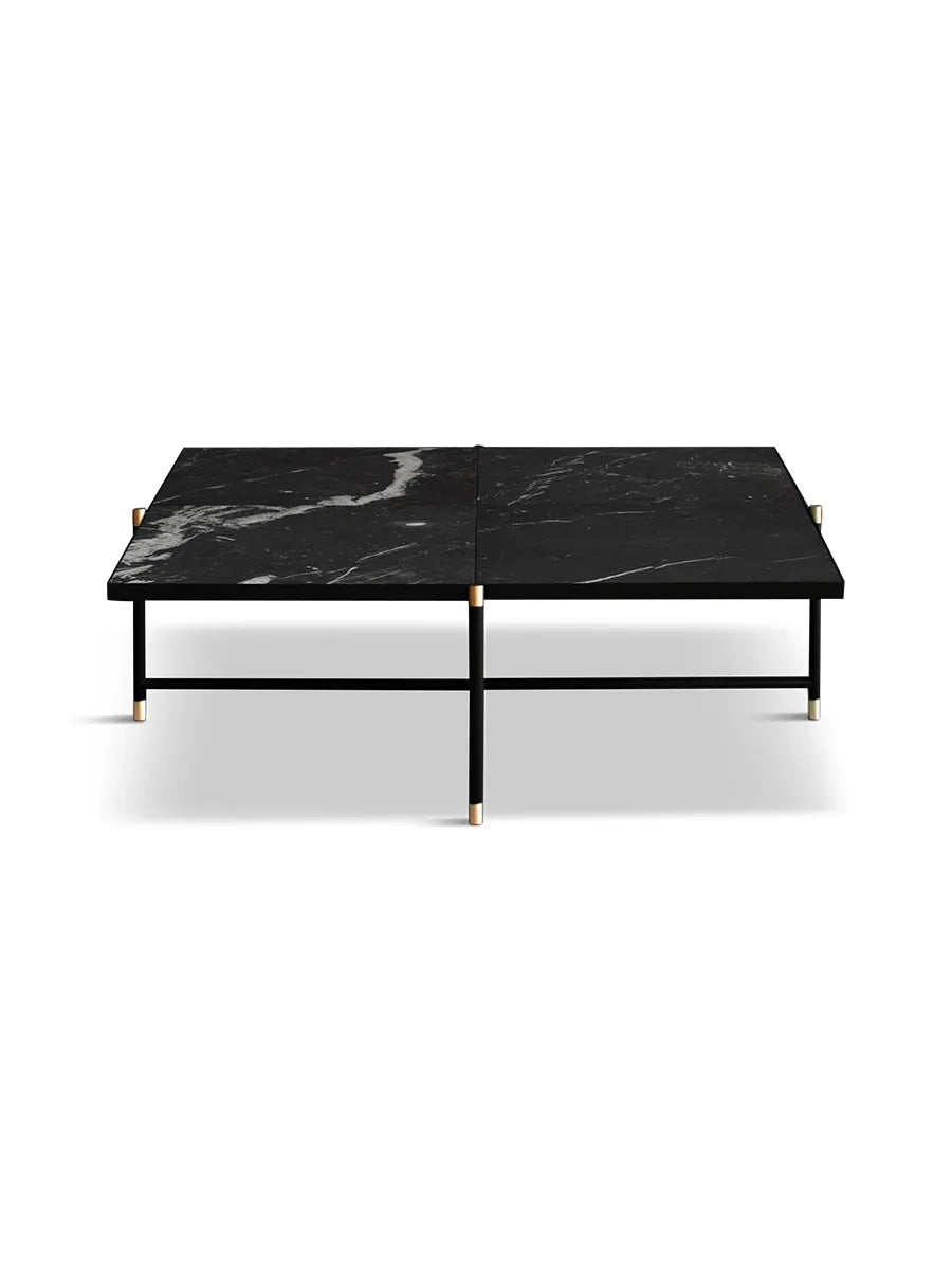 Coffee Table 90, sort marmor fra HANDVÄRK