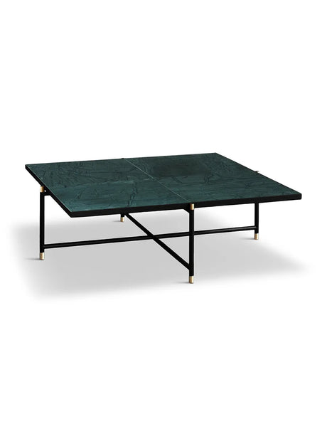 Coffee Table 90, grøn marmor fra HANDVÄRK - 4 - Jacobsen Plus