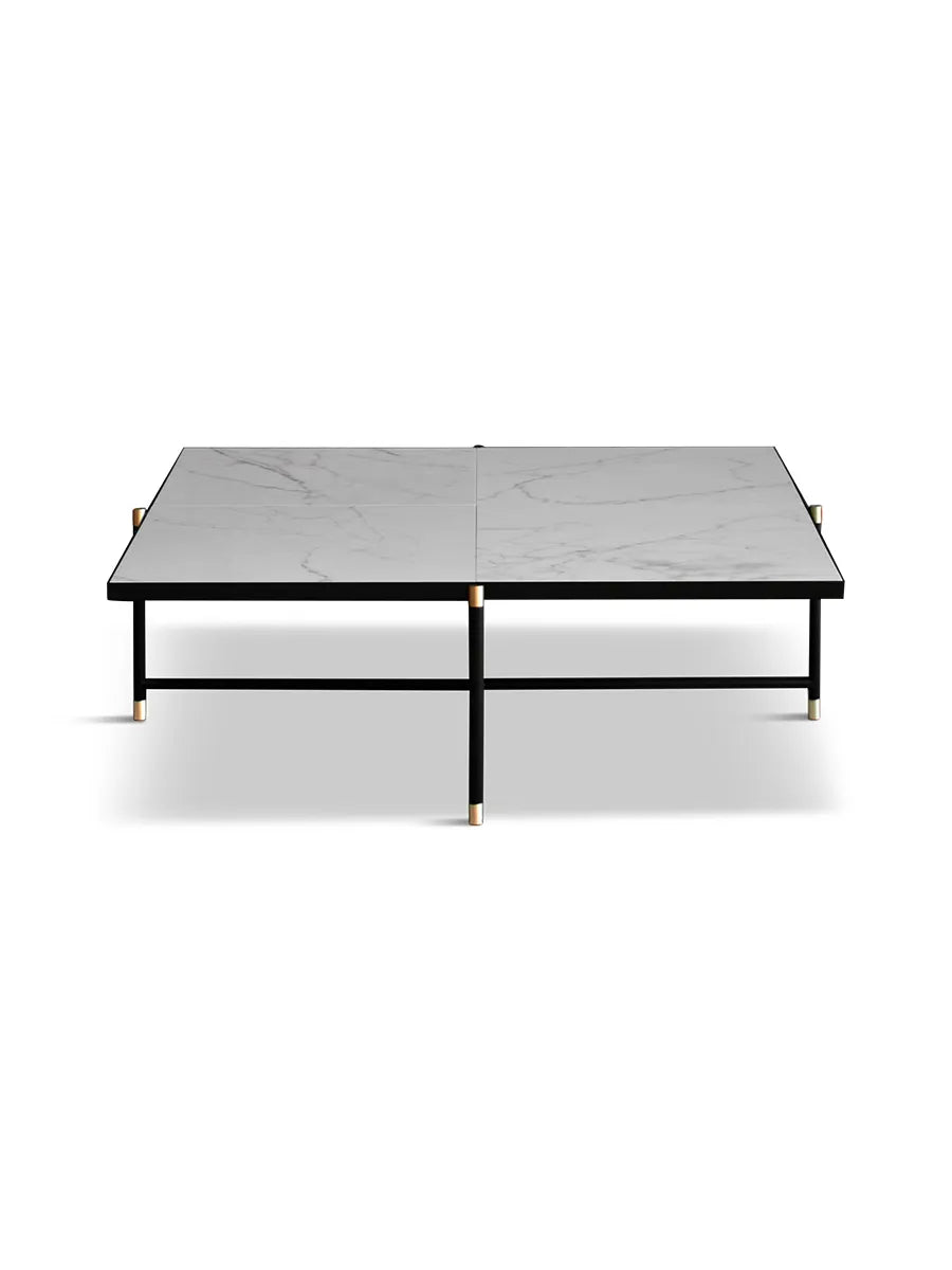 Coffee Table 90, hvid marmor fra HANDVÄRK