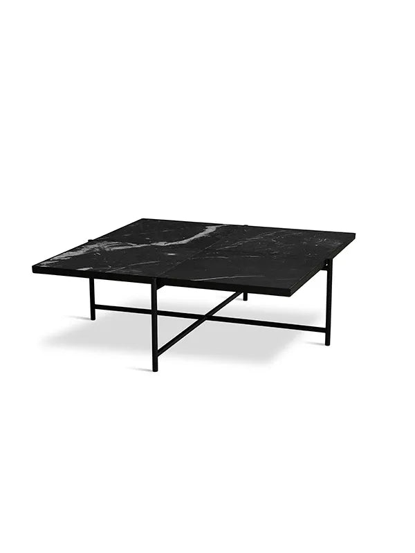 Coffee Table 90, sort marmor fra HANDVÄRK