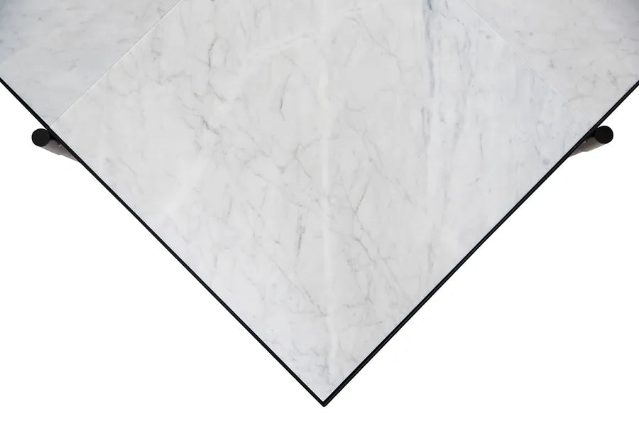 Coffee Table 90, hvid marmor fra HANDVÄRK