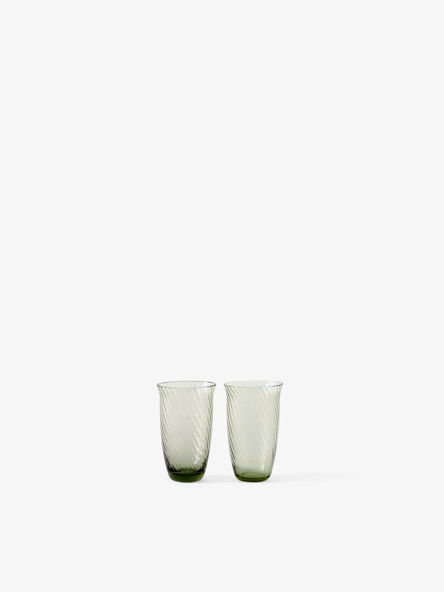 Collect Glass Moss 2 stk. fra &Tradition - SC60: H10,5 cm - 165 ml - Jacobsen Plus