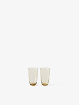 Collect Glass Amber 2 stk. fra &Tradition - SC60: H10,5 cm - 165 ml - Jacobsen Plus
