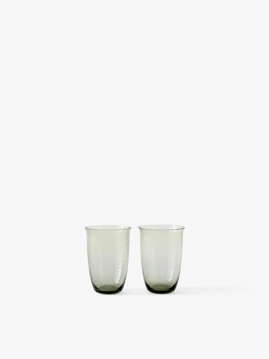 Collect Glass Moss 2 stk. fra &Tradition - SC61: H12 cm - 400 ml - Jacobsen Plus