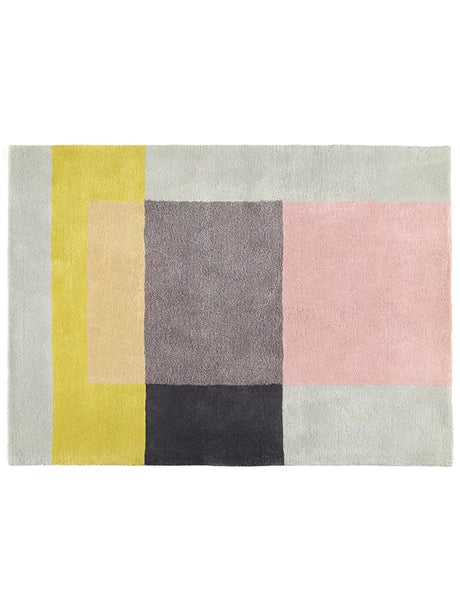 Colour tæppe, grå/rose/gul fra Hay - 1 - Jacobsen Plus