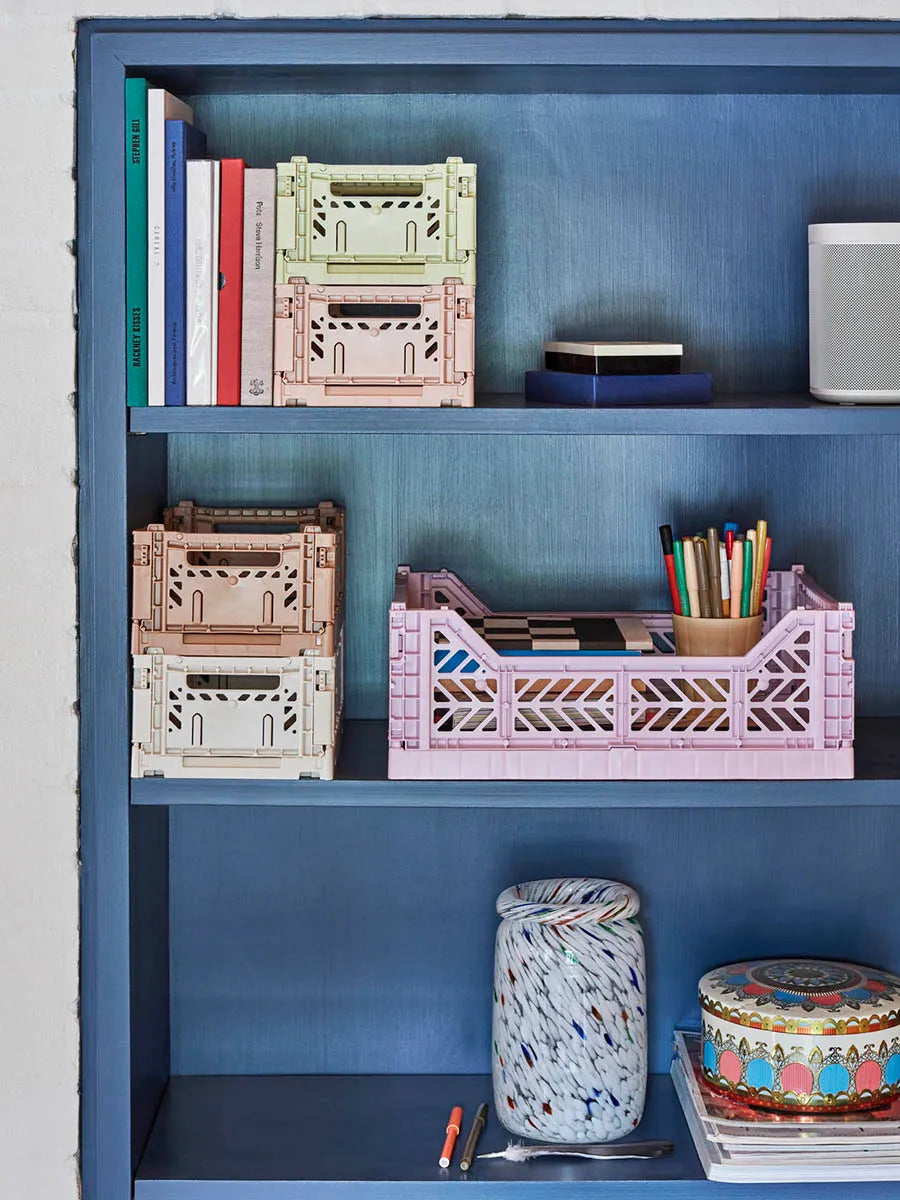 Splash Vase, Roll Neck White Dot fra Hay