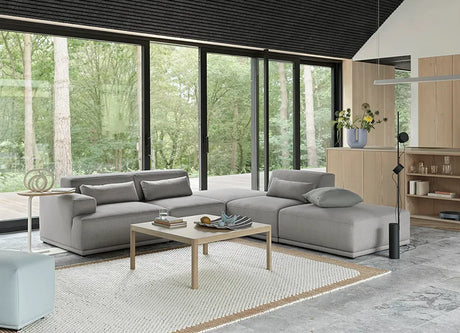 Connect Soft Modular 3 pers. sofa, kombination 1 fra Muuto - Re-Wool 128 - Jacobsen Plus