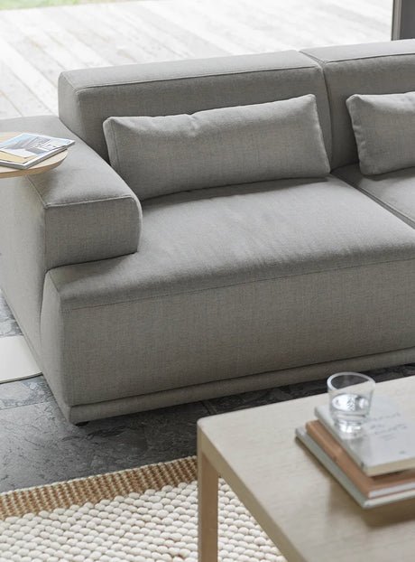 Connect Soft Modular 3 pers. sofa, kombination 2 fra Muuto - Clay 12 - Jacobsen Plus