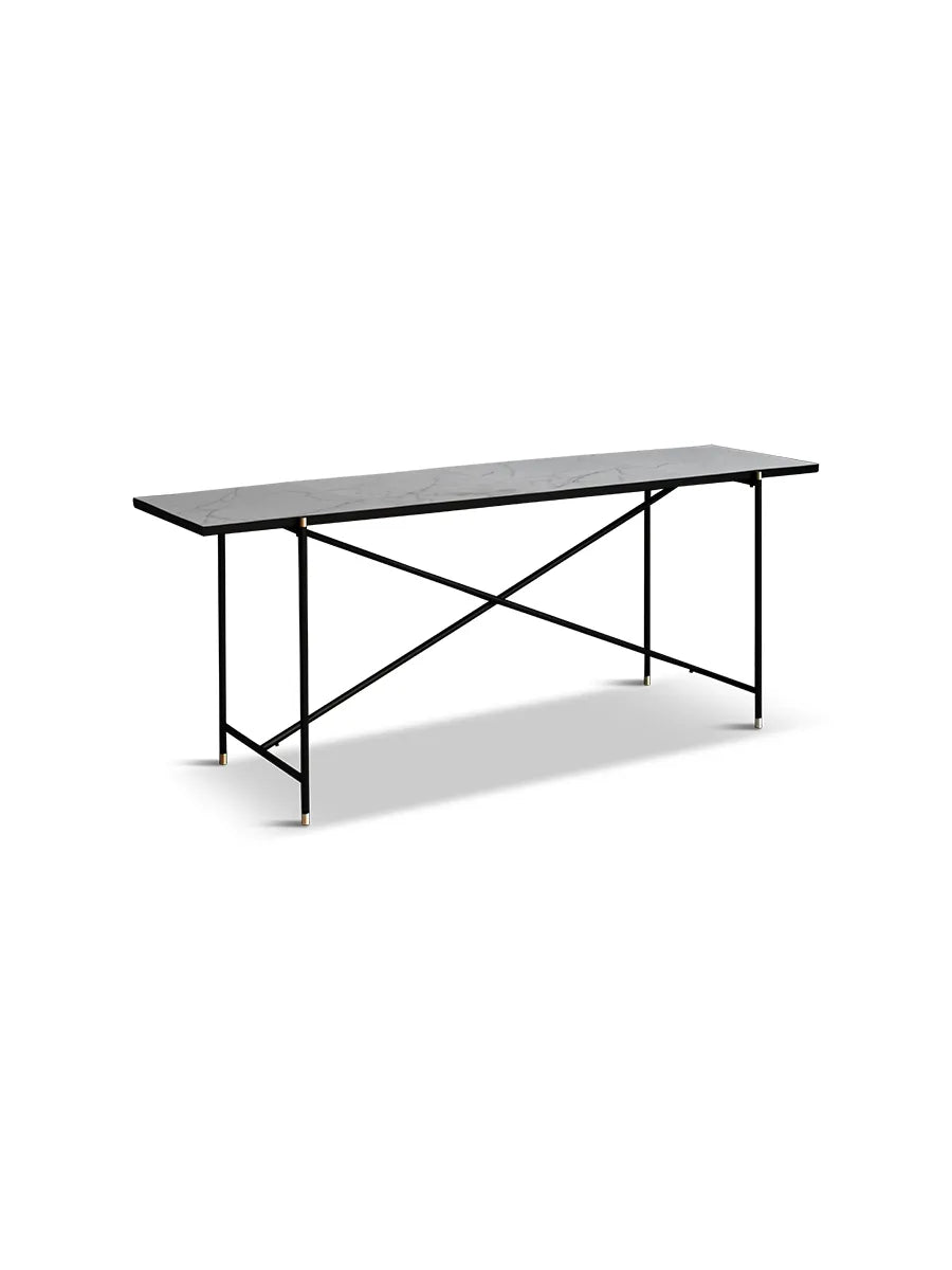 Konsolbord, hvid marmor fra HANDVÄRK
