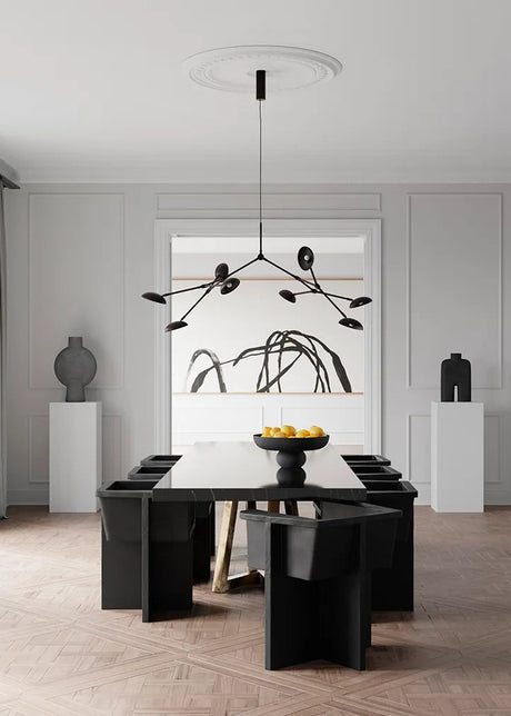 Drop Chandelier, burned black fra 101 Copenhagen - 2 - Jacobsen Plus