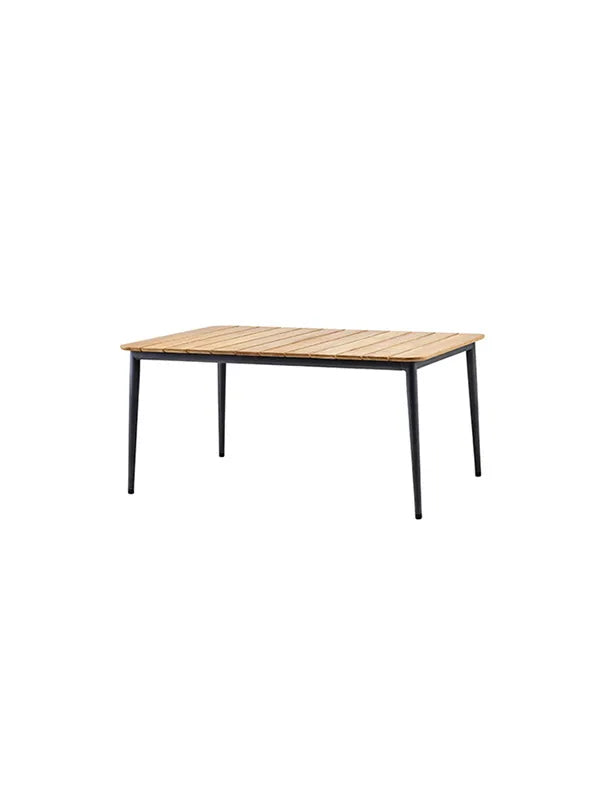 Core Bord, 160x90 cm fra Cane-line - Lava grå - Jacobsen Plus