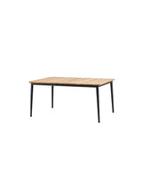 Core Bord, 160x90 cm fra Cane-line - Lava grå - Jacobsen Plus