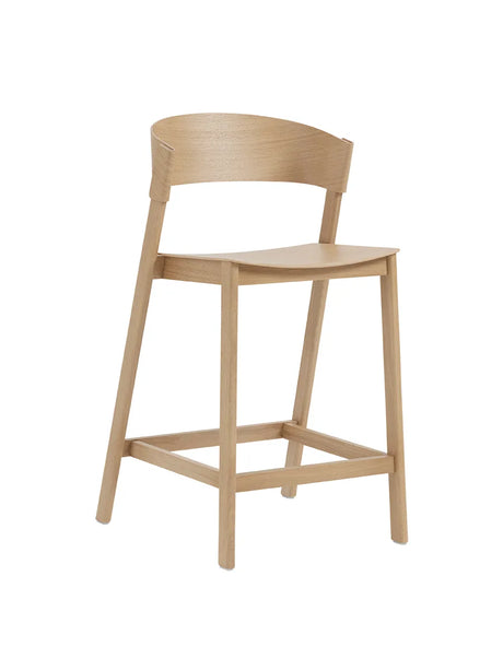 Cover Counter Stool, oak fra Muuto - 1 - Jacobsen Plus