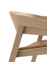 Cover Lounge Chair, oak w. cognac leather fra Muuto - 5 - Jacobsen Plus