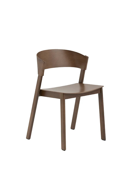 Cover Side Chair fra Muuto - Dark brown - Jacobsen Plus