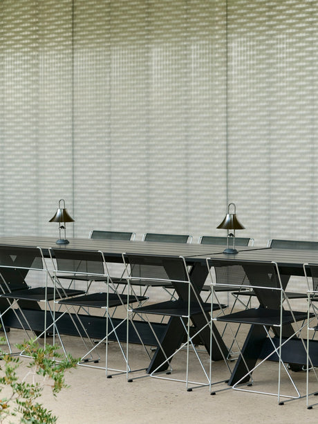 X-Line Chair Chrome fra Hay - Black - Jacobsen Plus