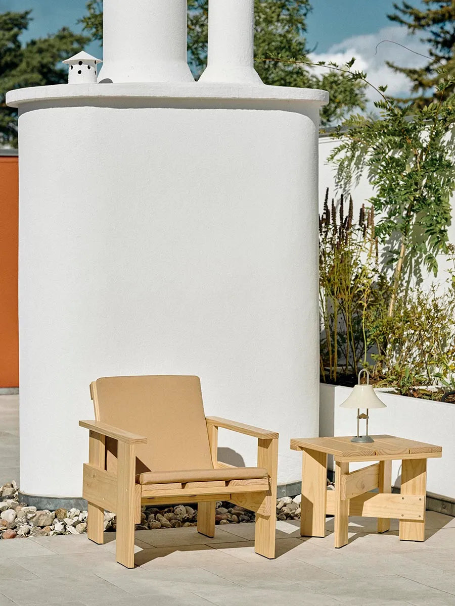 Foldbar sædehynde til Crate Loungechair, Beige fra Hay