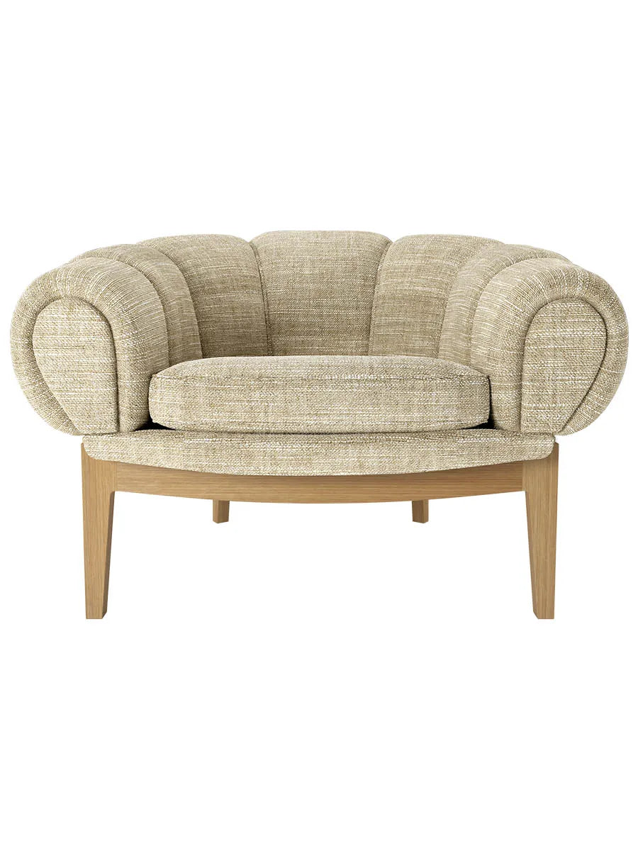 Croissant Lounge Chair, fabric fra GUBI - 1 - Jacobsen Plus