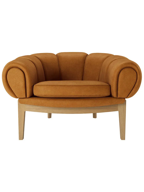 Croissant Lounge Chair, leather fra GUBI - 1 - Jacobsen Plus