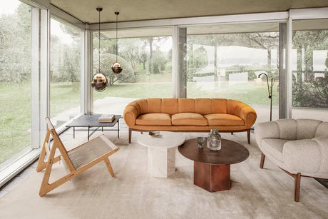 Croissant Sofa 3-seater, leather fra GUBI - 2 - Jacobsen Plus
