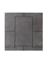 Cruise tæpper fra &Tradition - Colombo Grey Blue / 240 x 240 cm - Jacobsen Plus