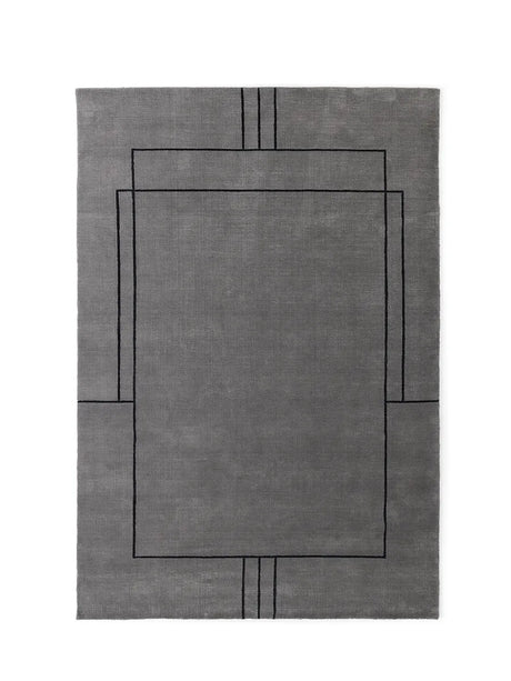 Cruise tæpper fra &Tradition - Colombo Grey Blue / 200 x 300 cm - Jacobsen Plus
