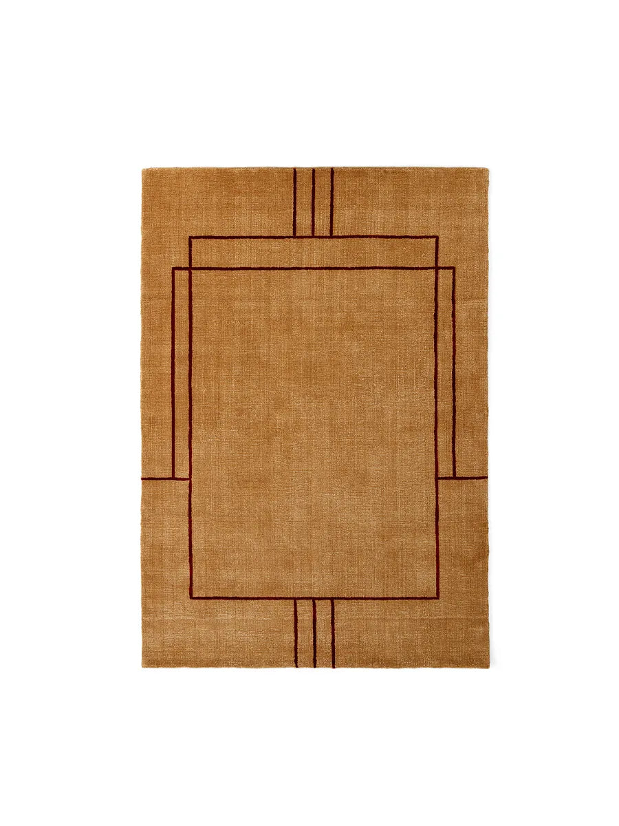 Cruise tæpper fra &Tradition - Bombay Golden Brown / 240 x 170 cm - Jacobsen Plus