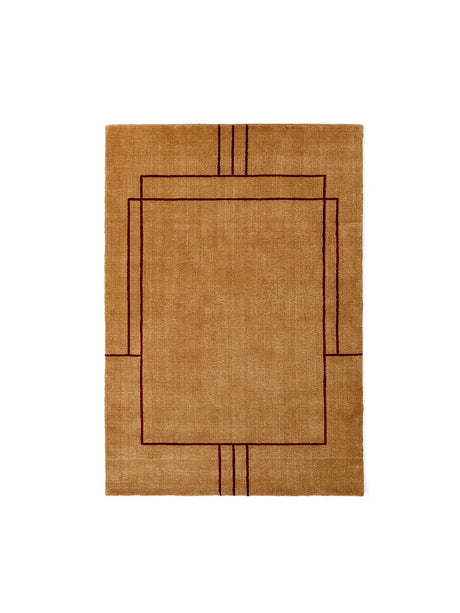 Cruise tæpper fra &Tradition - Bombay Golden Brown / 240 x 170 cm - Jacobsen Plus