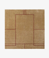 Cruise tæpper fra &Tradition - 240 x 240 cm / Bombay Golden Brown - Jacobsen Plus